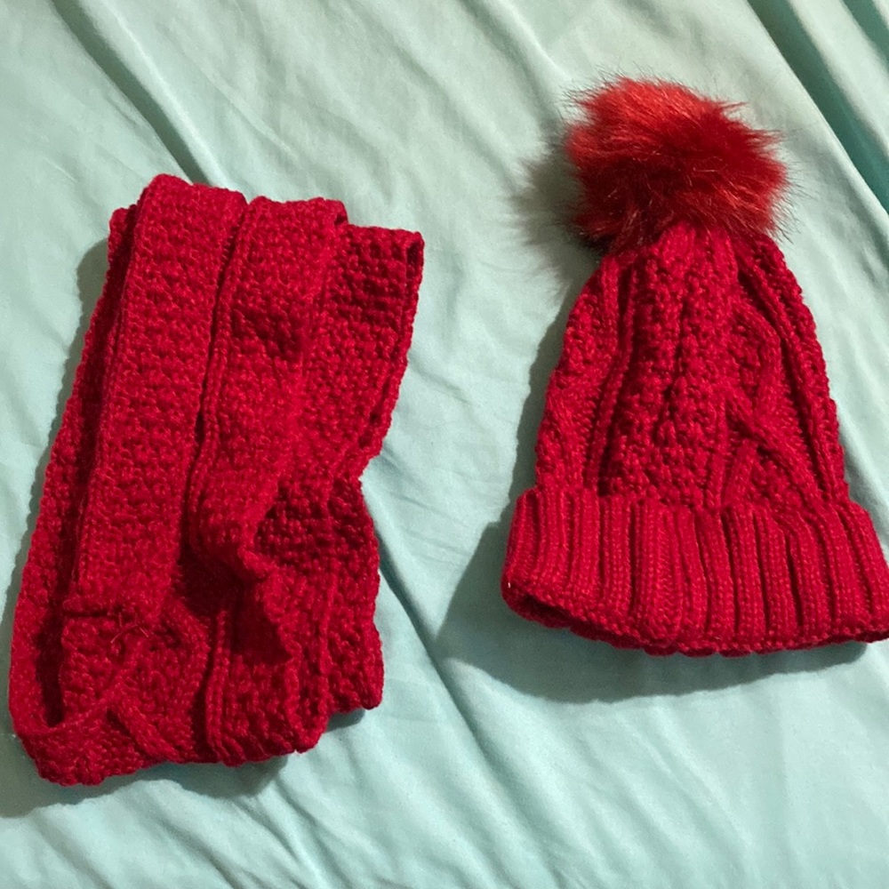 Beanie and scarf